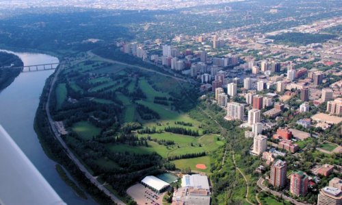 0163 Approaching Edmonton