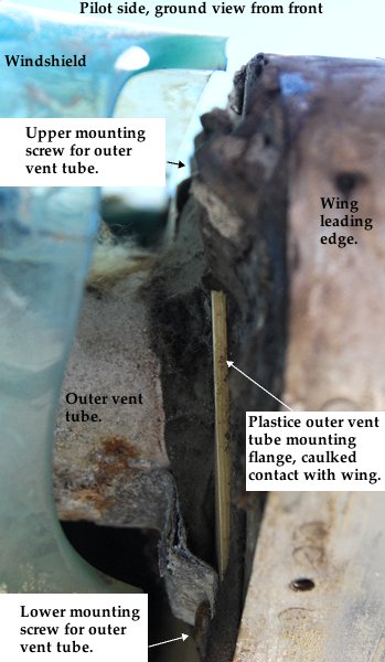 Outer Vent Tube Flange
