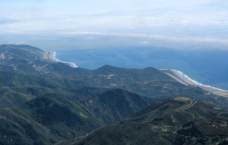 2014 La Conchita Fog Bank