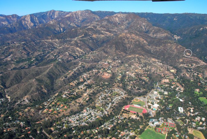 7396 Tea Fire Footprint