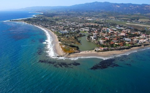 1315 UCSB & Sea from Air 1315 UCSB & Sea from Air