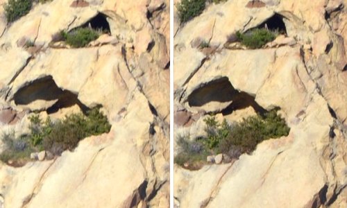 2742 3D Eye Rock Cave