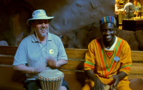 0379 Erny & J Drumming