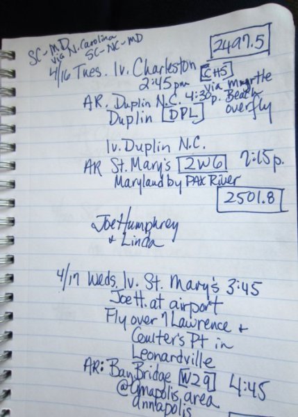 0981 Flight Notes