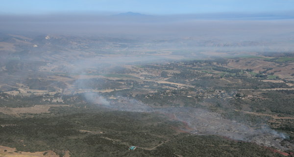 6155 Mesa Fire Perimeter