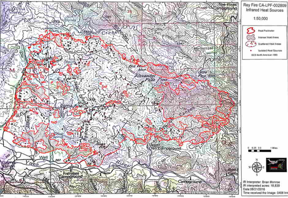Fire Perimeter 8am 8-21